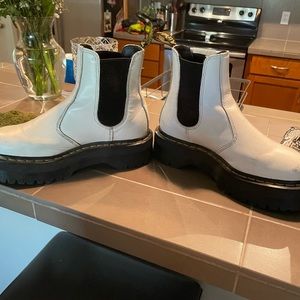 White Platform Dr Martens!